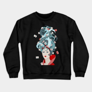 Rococo: Queen of Hearts Crewneck Sweatshirt